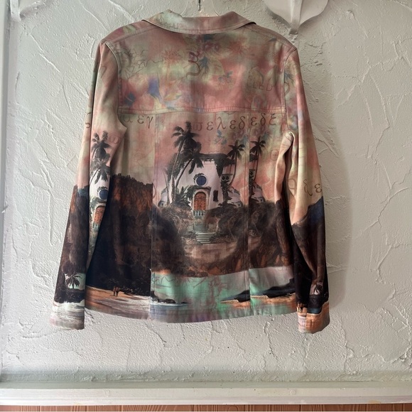 TanJay Multicolor Scenic Jean Jacket - Picture 2 of 7